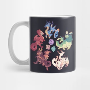 Chromatic dragons Mug